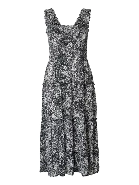 Hailys Rochie negru alb