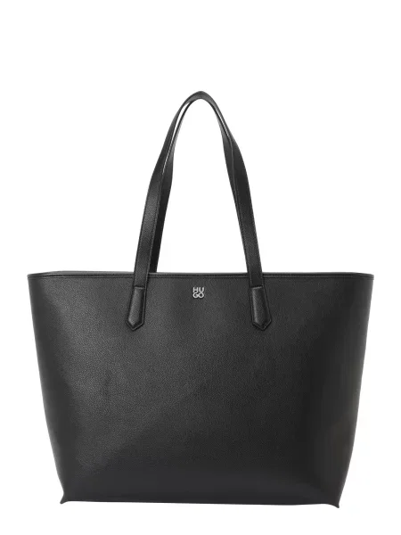 HUGO Nakupovalna torba Chris črna