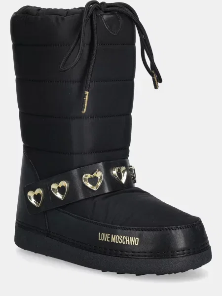 Love Moschino cizme de iarnă negru