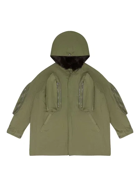 Geacă parka Who Decides War verde