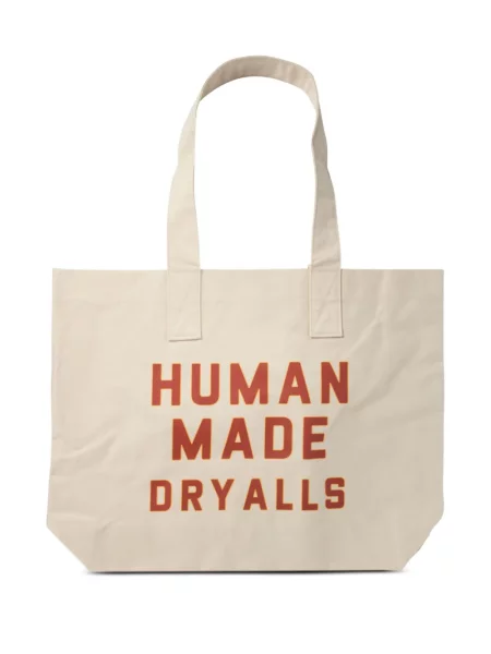 Geantă Human Made cu imagine alb