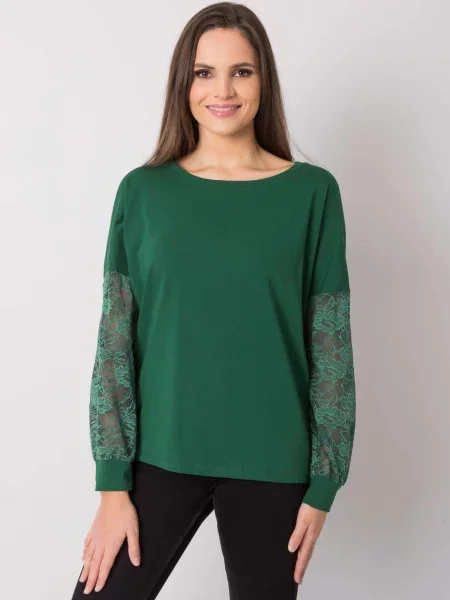 Bluză Rue Paris verde