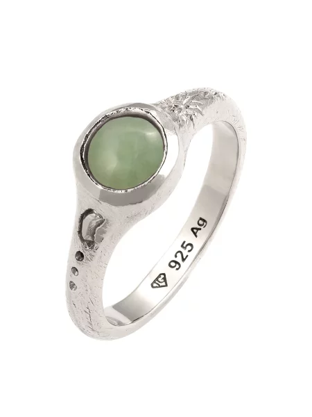 Haze&Glory Inele / argintiu verde