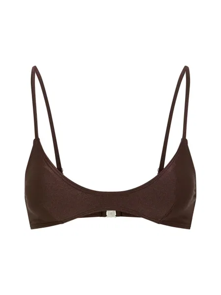 LSCN by LASCANA Bikini gornji dio tamno smeđa