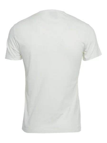 Tricou Just Cavalli cu broderie alb