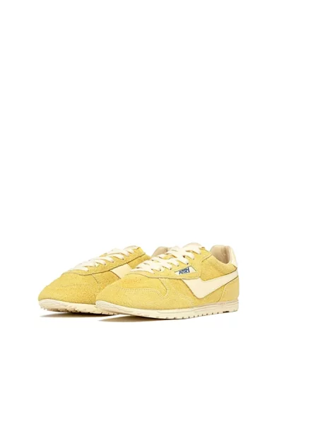 Sneakersy Autry żółte