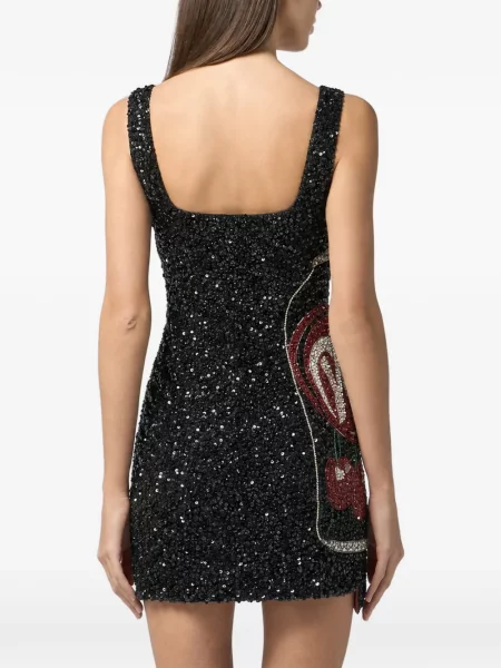 Rochie mini Philipp Plein negru