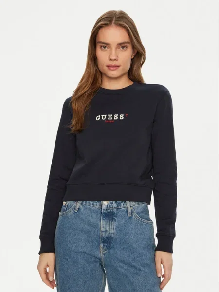 Guess Jeans Bluză Bleumarin