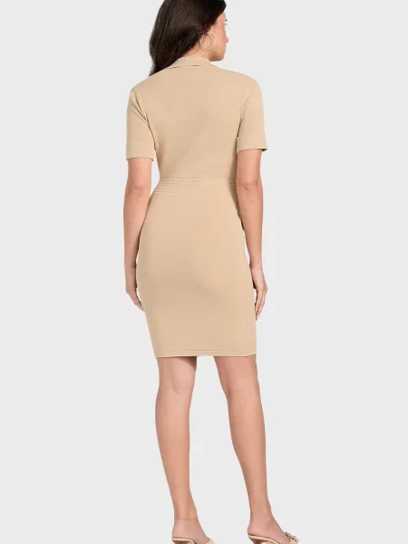 Сукня Guess бежева