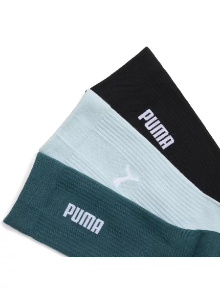 Klasyczne skarpety unisex PUMA 3 pary Akcesoria zielony