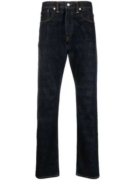 Blugi Ralph Lauren Rrl cu 5 buzunare albastru