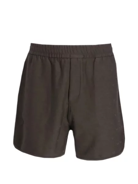 Pantaloni scurți Emporio Armani maro