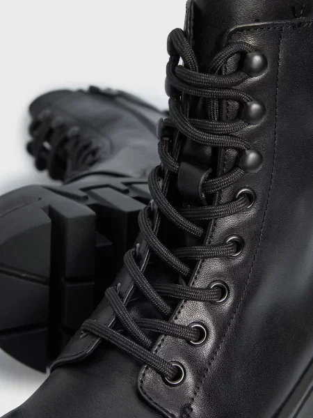 Кожаные ботинки Prpy черные