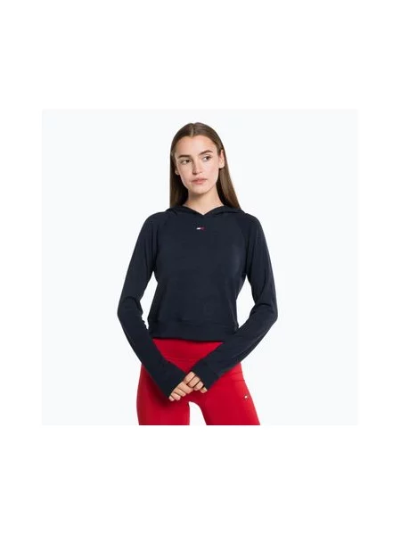 Кофта тренувальна Tommy Hilfiger Slim Soft Hoodie blue синя