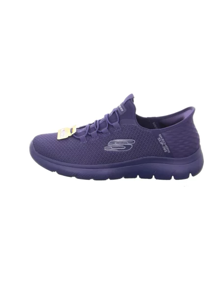 Sneakersy Skechers niebieskie