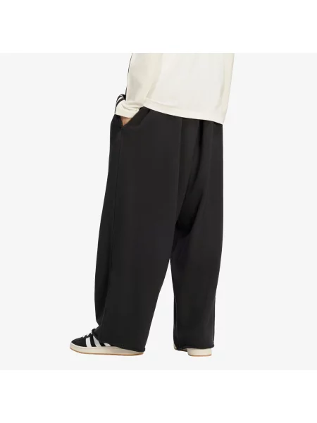 Pantaloni de trening adidas Wide Leg Sweat Pant Black XL negru
