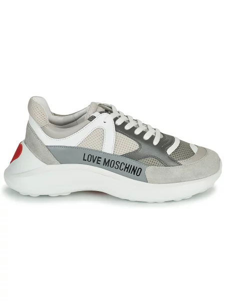 Pantofi Love Moschino gri