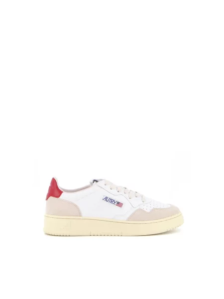 Sneakersy Autry skórzane białe