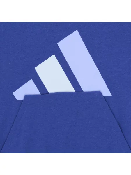 Majica s kapuljačom Adidas plava