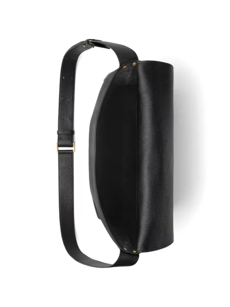 Geantă crossbody Versace din piele negru