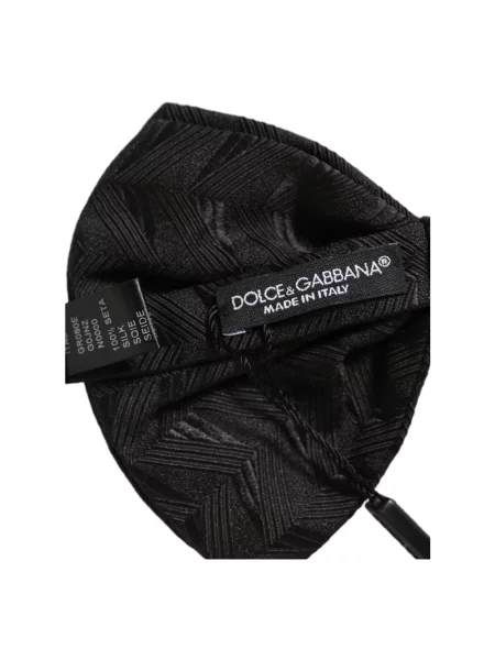 Krawat Dolce And Gabbana czarny