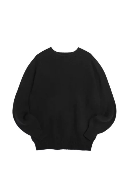 Pulover Ymc cu decolteu rotund negru