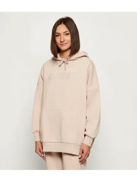 GUESS ACTIVE Hanorac AELIA | Oversize fit bej