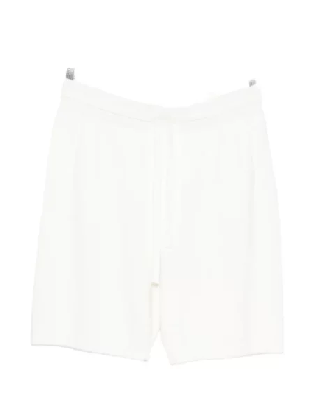 Pantaloni scurți Scaglione cu cordon alb
