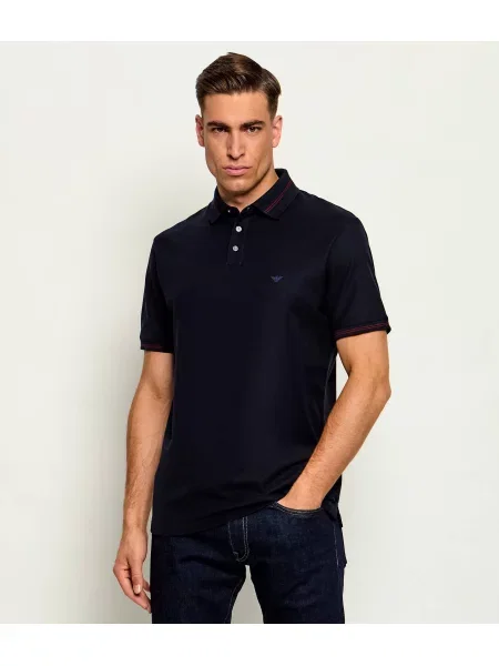 Tricou polo Emporio Armani
