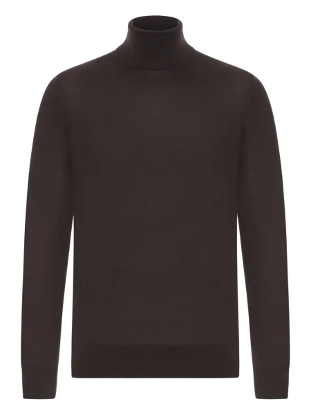 Golf golf Zegna prążkowany brązowy