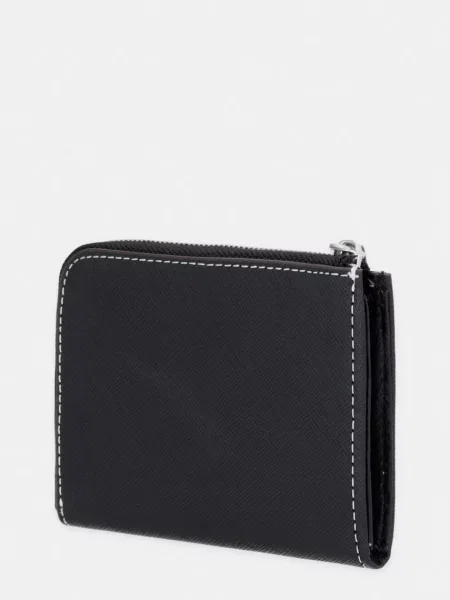 Tommy Hilfiger denarnica usnjena črna