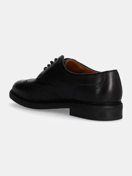 Кожаные туфли Polo Ralph Lauren черные