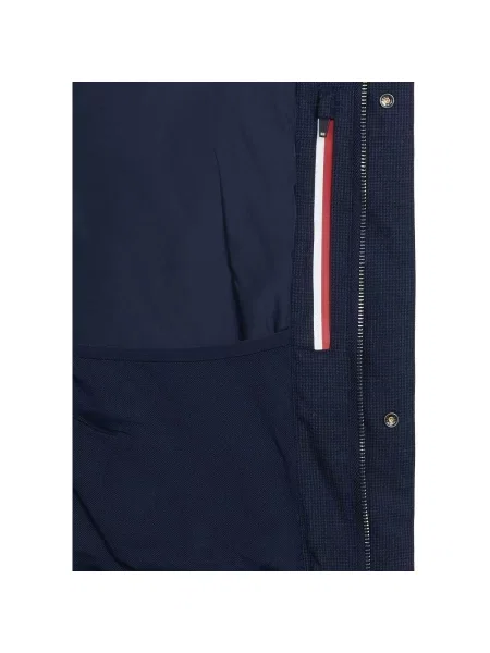 Geacă Tommy Hilfiger albastru