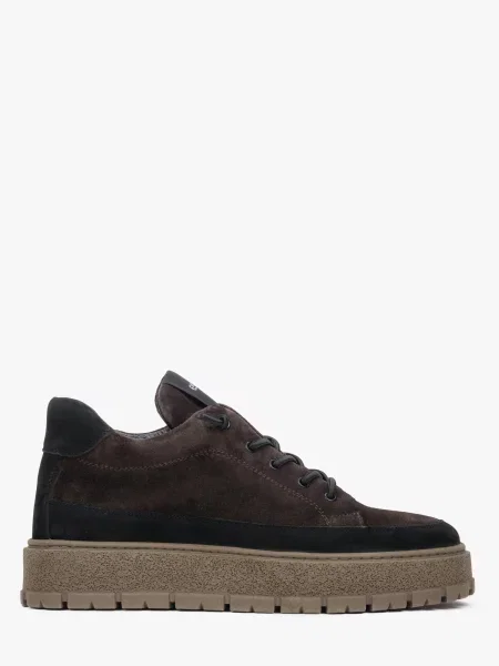 Sneakerși Estro maro