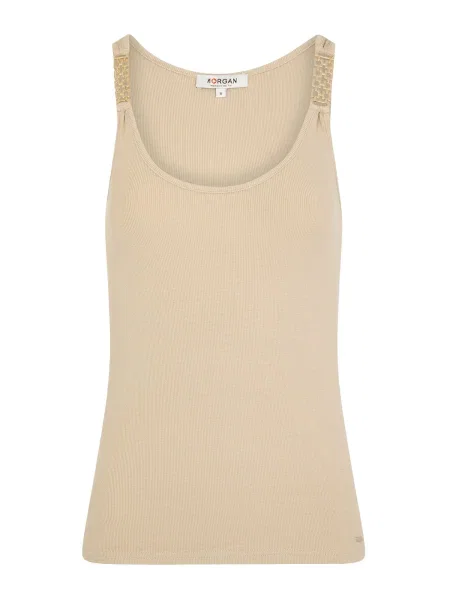 Top Morgan bej