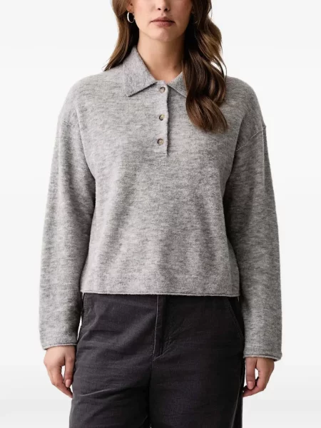 Lung top Marc O'polo tricotate gri
