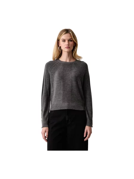 Sweter Liu Jo wełniany szary
