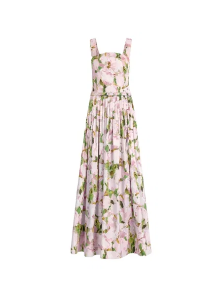 Rochie Oscar De La Renta cu imagine roz