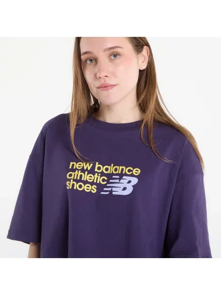 T-shirt New Balance Athletics Premium Chest Logo Cropped T-Shirt Boyseerry L