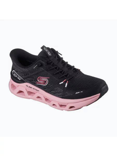 Női Skechers Glide-Step Altus Fast Lane cipő fekete/mályva. Méret: 40 EU fekete
