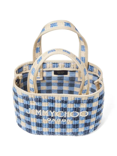 Torba za plažu Jimmy Choo plava