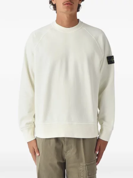 Hanorac din fleece Stone Island din fleece cu strasuri