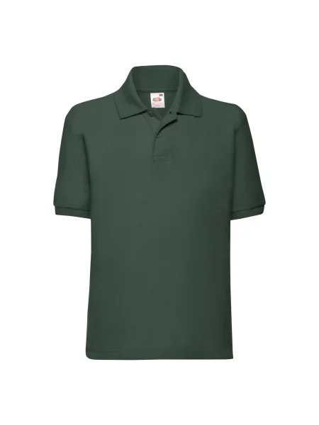 Tricou polo copii Fruit Of The Loom
