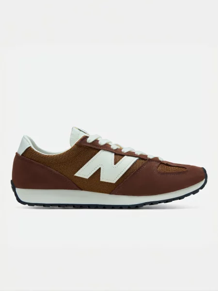 Жіночі Кросівки повсякденні New Balance мікрофібра/сітка коричневий