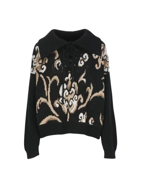 Sweter Etro wełniany czarny