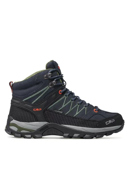 Trekking čevlji CMP Rigel Mid Trekking Shoe Wp Mornarsko modra