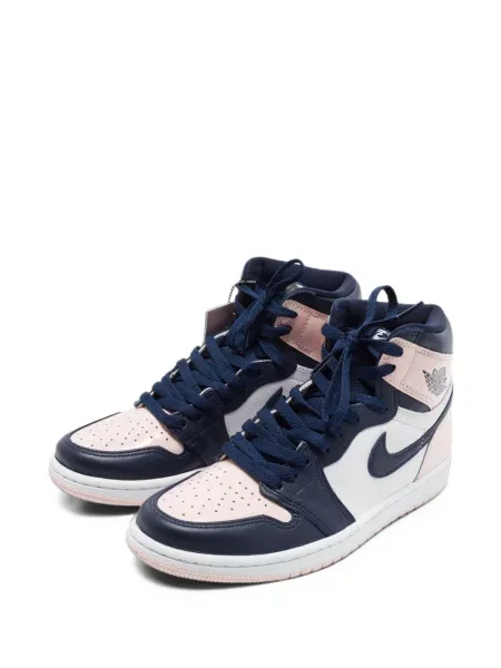 Ρετρό sneakers Jordan Air Jordan 1 μπλε