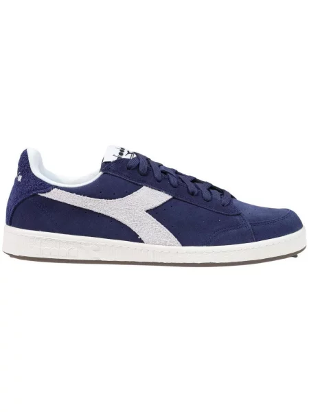 Pantofi Diadora din piele de căprioară albastru