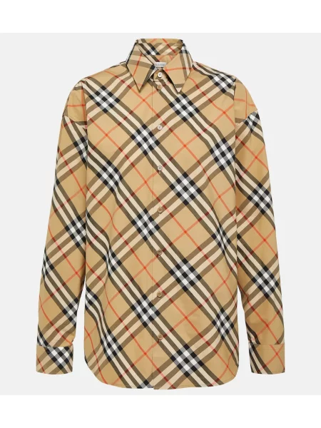 Top Burberry w kratkę