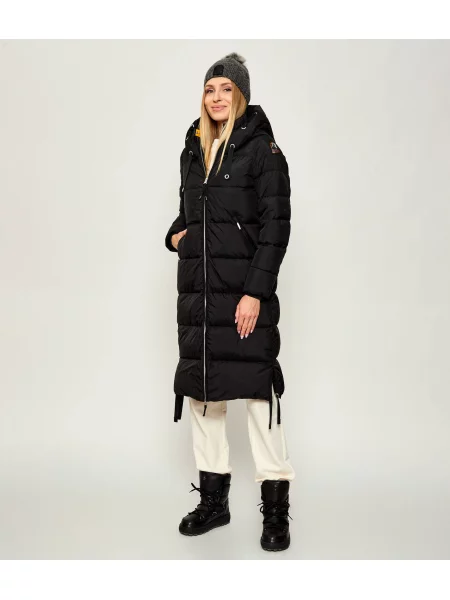 PARAJUMPERS De puf palton PANDA negru